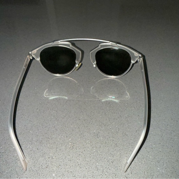 Authentic Dior Frame Black Lens Women's Sunglasses - Picture 6 of 9